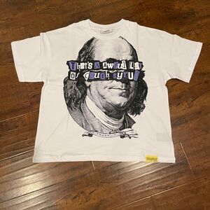 Trapstar Awful Lot Cough Syrup Collab Benjamin Franklin Print